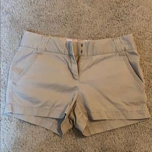 J.Crew Classic Twill Chino Shorts in Khaki